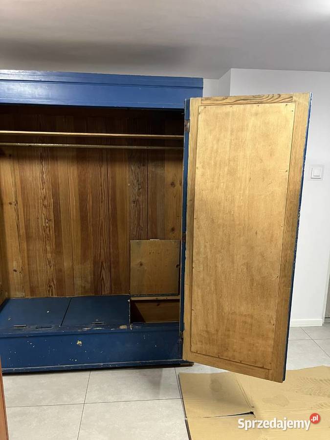Szafa trzydrzwiowa drewniana rozkładana wielkopolskie Poznań