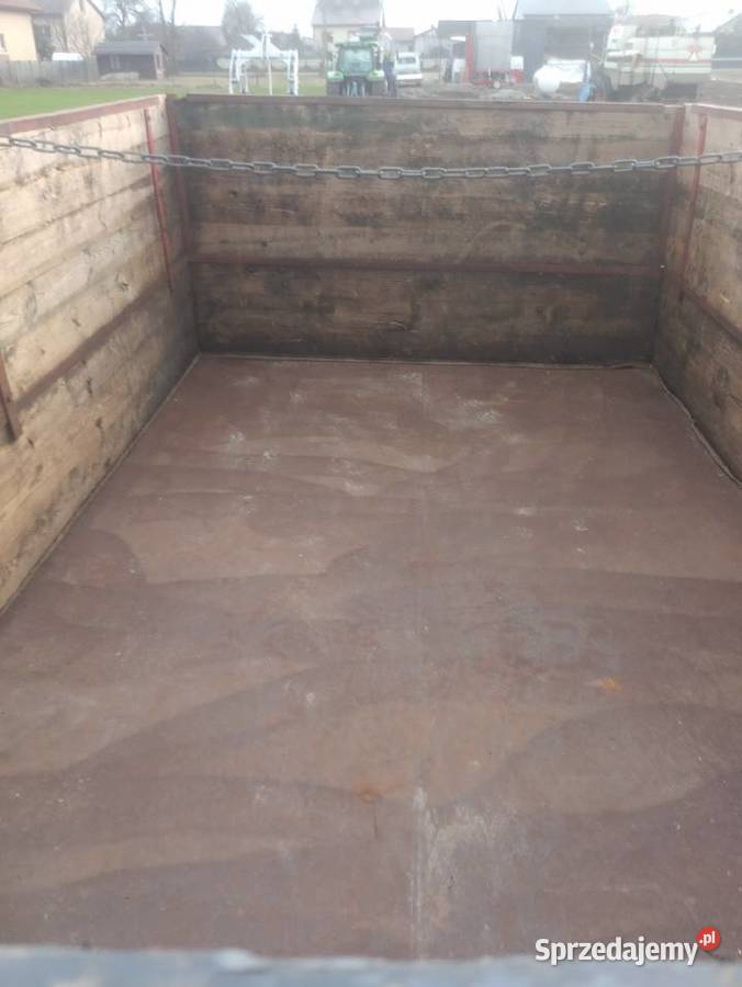 Wywrotka vestas podłoga metalowa burty drewniane TYM