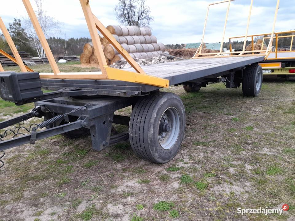 Przyczepa transportowa platforma laweta do bel