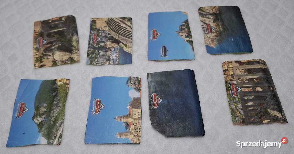 Karty Disney Cars 3 gra roszady 8 Kolekcje hobby Zabawki sprzedam