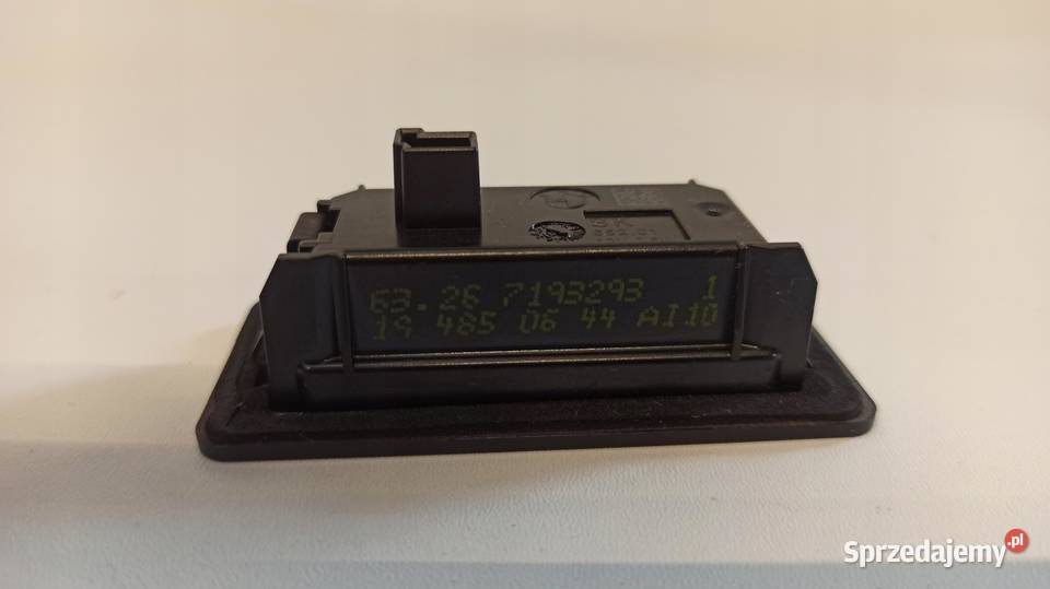 BMW F20 G20 LAMPKA TABLICY LED 7193293