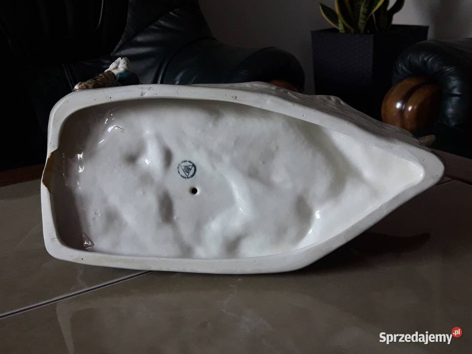 Królewski Royal Dux pies porcelanowy Porcelana i szkło Janów Lubelski