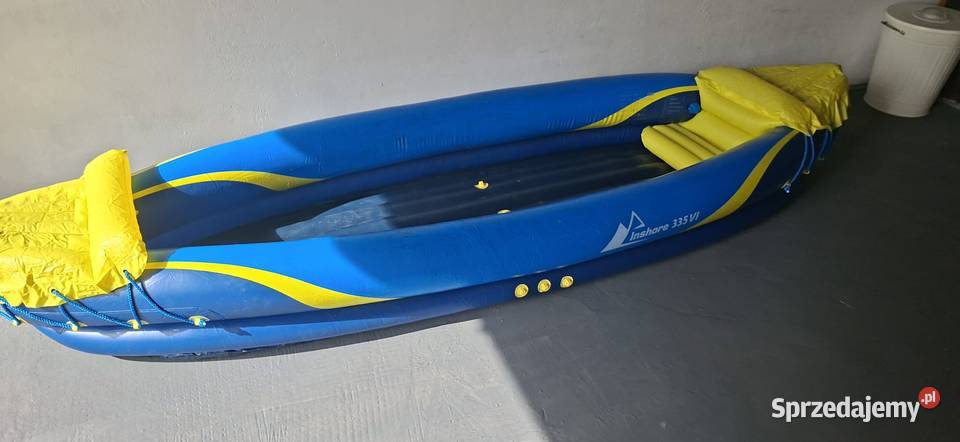 Nadmuchiwany kajak dwuosobowy Crivit Inshore 335 Olsztyn