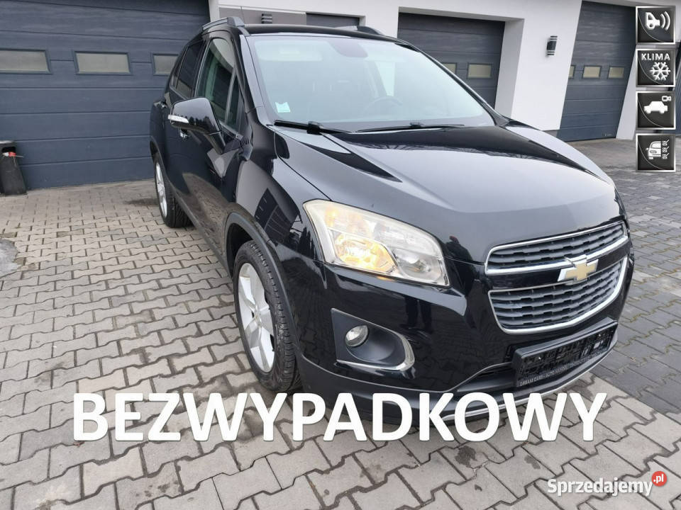 Chevrolet Trax 16 benzynaORYGINALNY LAKIERkamera przyciemniane szyby Żabno