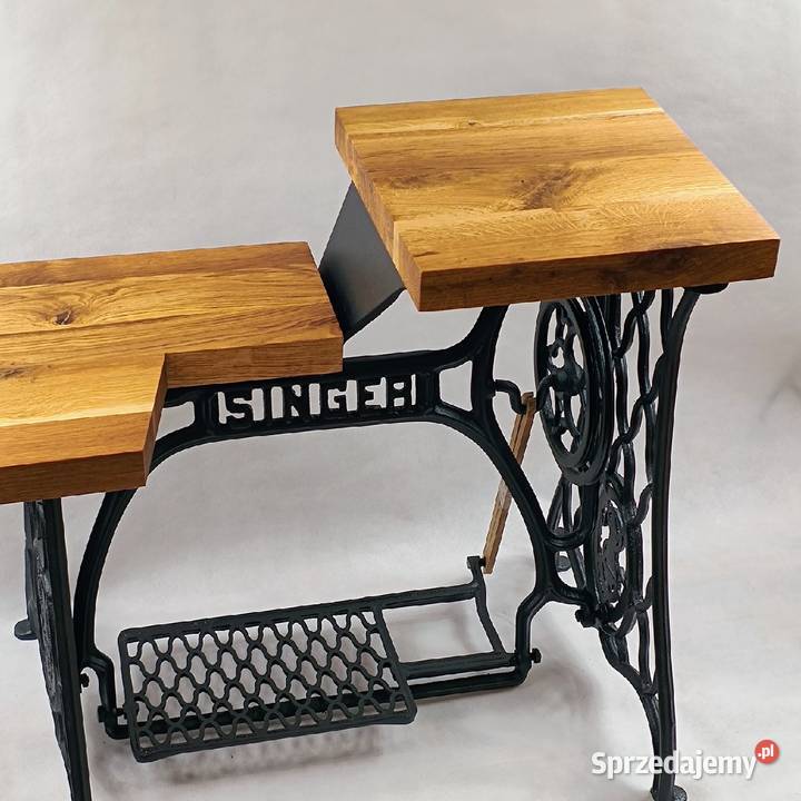 Blat blaty dębowe do stolika Singer z maszyny Blaty Radomsko