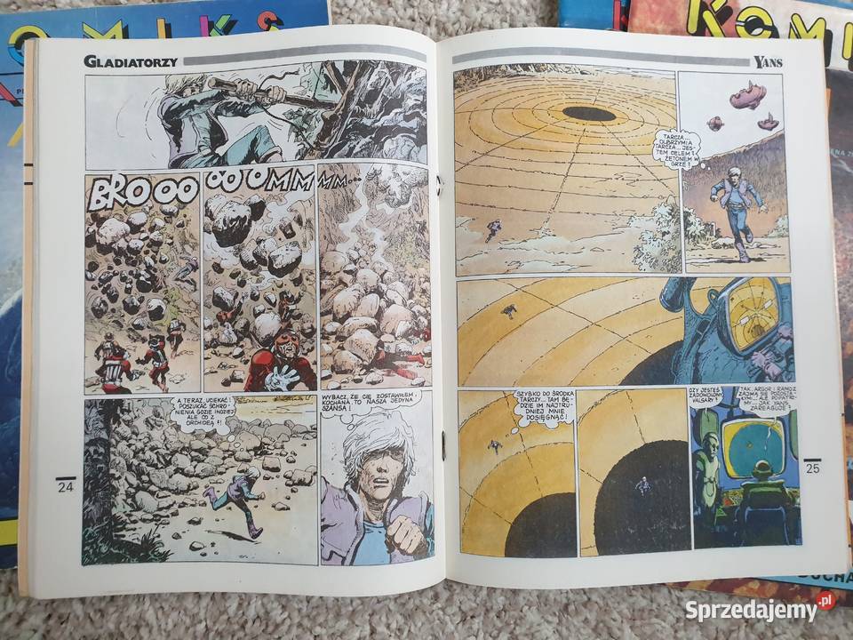 Yans Grzegorz Rosiński 5 komiksów Komiks Gdynia