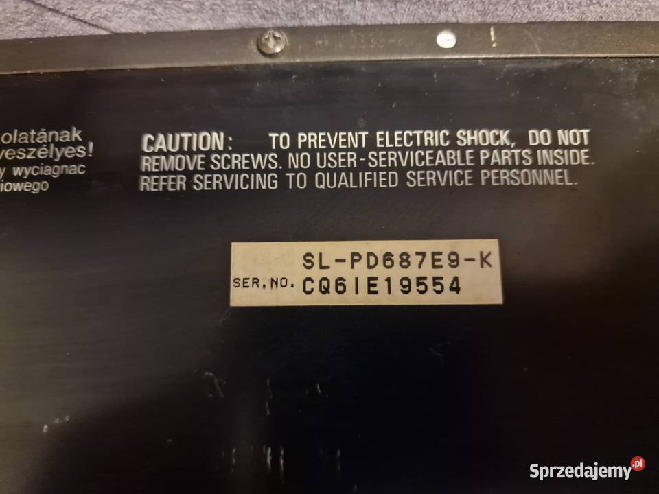 Odtwarzacz CD Technics SLPD687 Karuzela 5 płyt warmińsko-mazurskie
