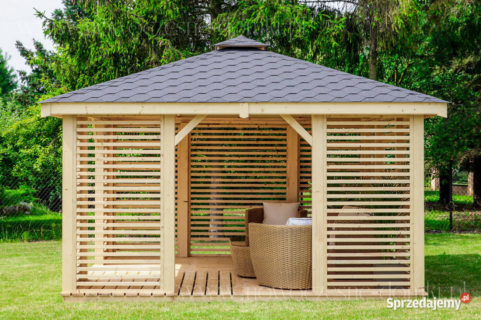 Altana ogrodowa Roma 1 wym 4x4m Producent Montaż