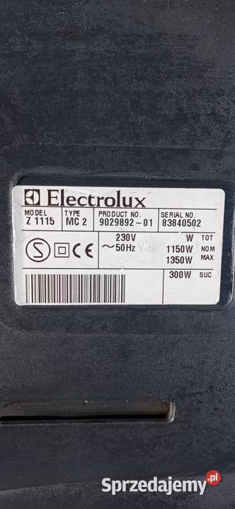 Odkurzacz Electrolux wielkopolskie Krotoszyn
