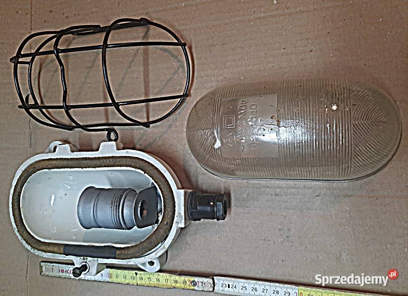 Lampa hermetyczna kanałowa OPKK 40 gwint E 27 Ostrów Wielkopolski