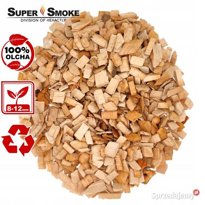 Zrębki Wędzarnicze Super Smoke OLCHA KL13 1218mm Ogród podlaskie