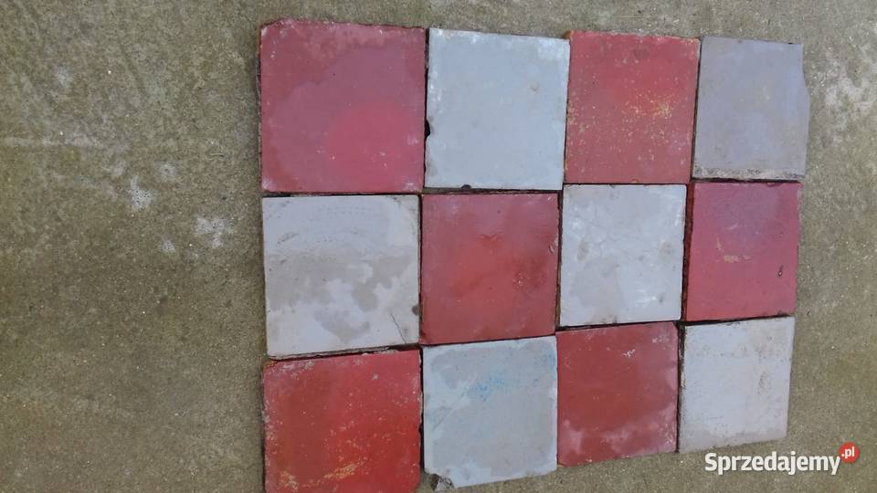 Stare 120 lat plytki podlogowe ceramiczne Pozostałe Lubań