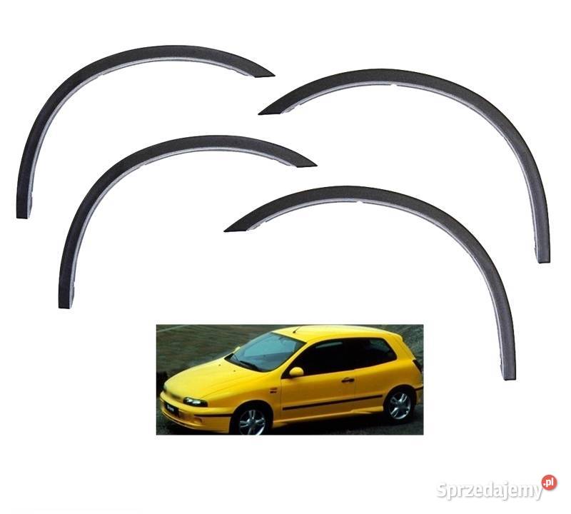 Fiat Bravo nakładki na błotnik czarny mat 4 wielkopolskie Ostrów Wielkopolski