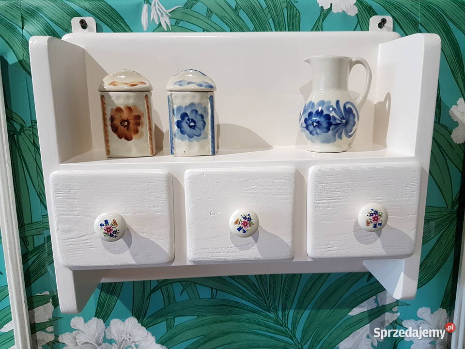 Stara szafka półka z szufladkami renowacji sprzedam