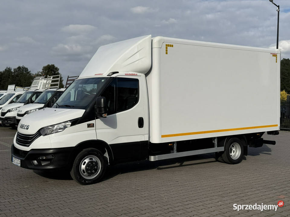 Iveco Daily 35C16 V Kontener Winda Na Bliźniaku Widełki