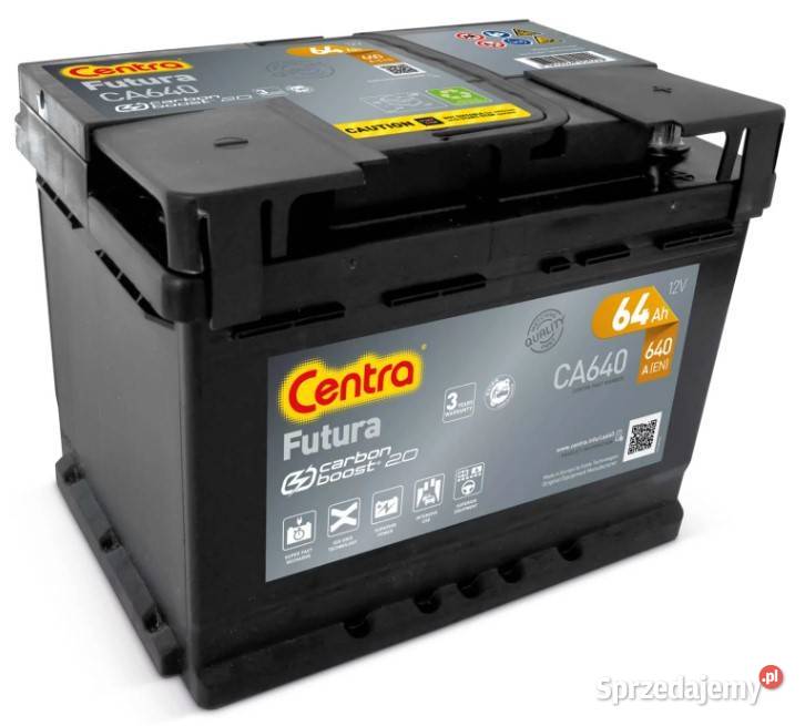 Akumulator Centra FUTURA 64Ah 640A EN PRAWY PLUS Wałbrzych