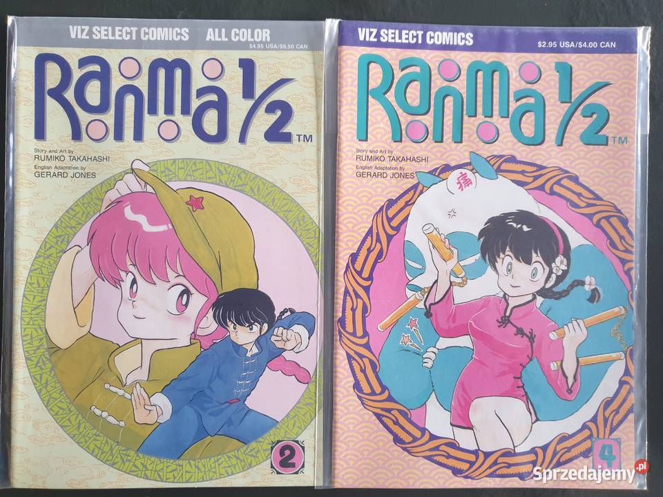Manga Ranma 12 18 komiksów USA pomorskie Gdynia