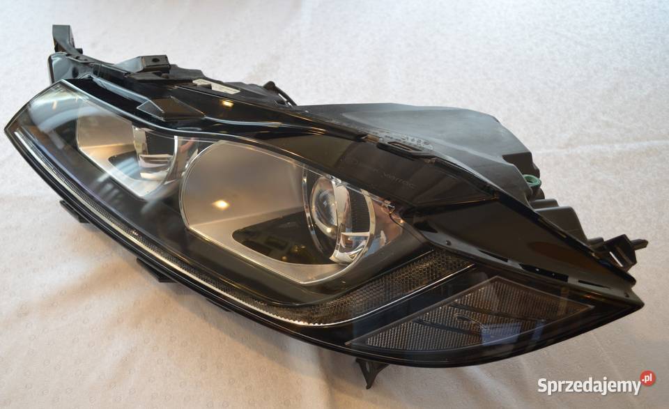 Jaguar XF X260 lampa przednia lewa GX6313W030 Lampy przednie Wrocław
