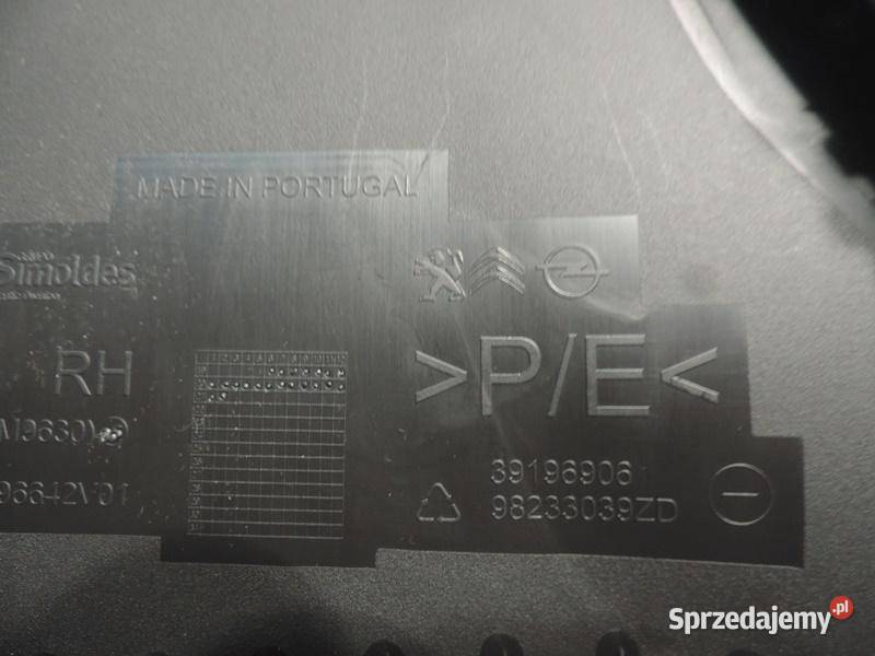 OPEL CORSA F OSŁONA SŁUPKA ŚRODKOWEGO PRAWY sprzedam