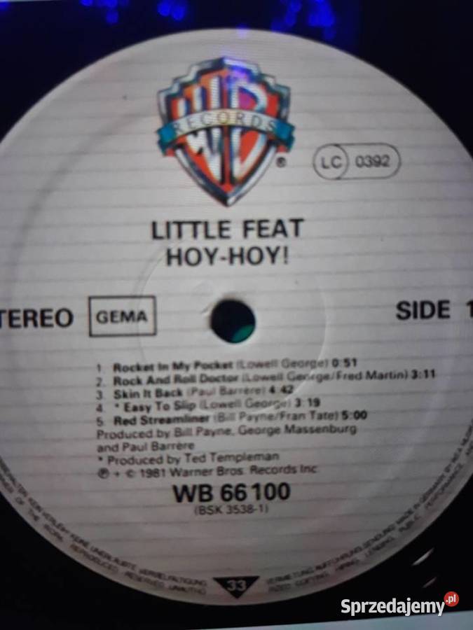 Archiwum blues rocka LITTLE FEAT Hoy hoy 2 LP Rzeszów
