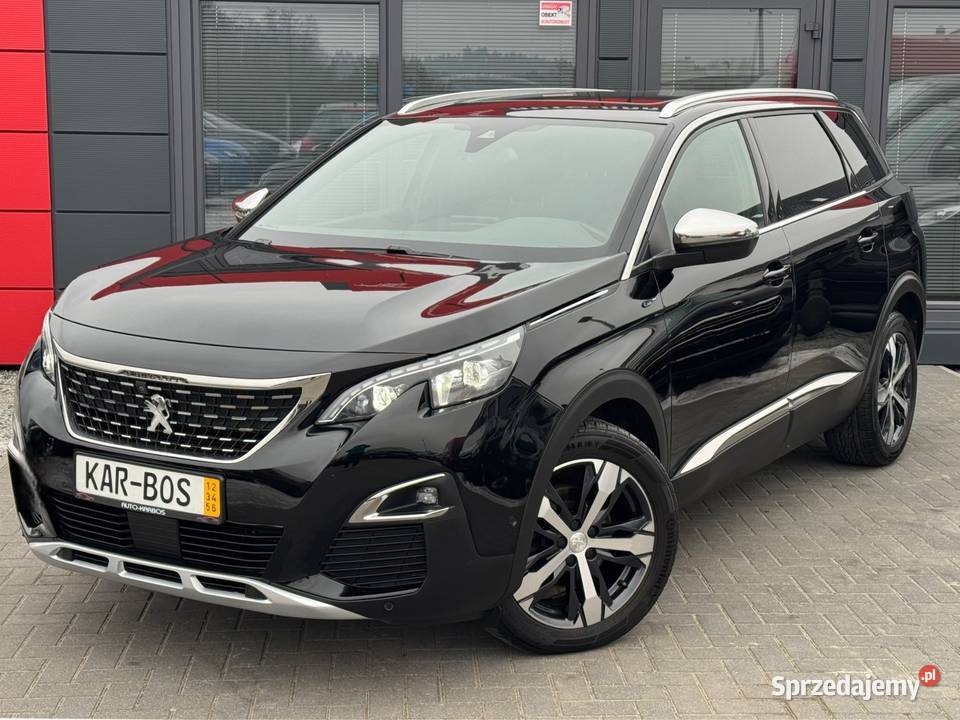 Peugeot 5008 20 DIESEL 180 KAMERA 7 osobowy światła do jazdy dziennej Gurówko