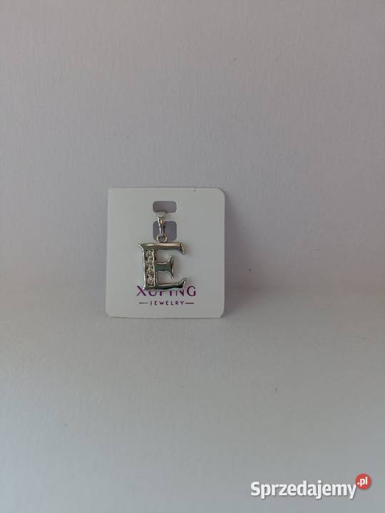 Literki zawieszki stal chirurgiczna Wisiorki Łódź