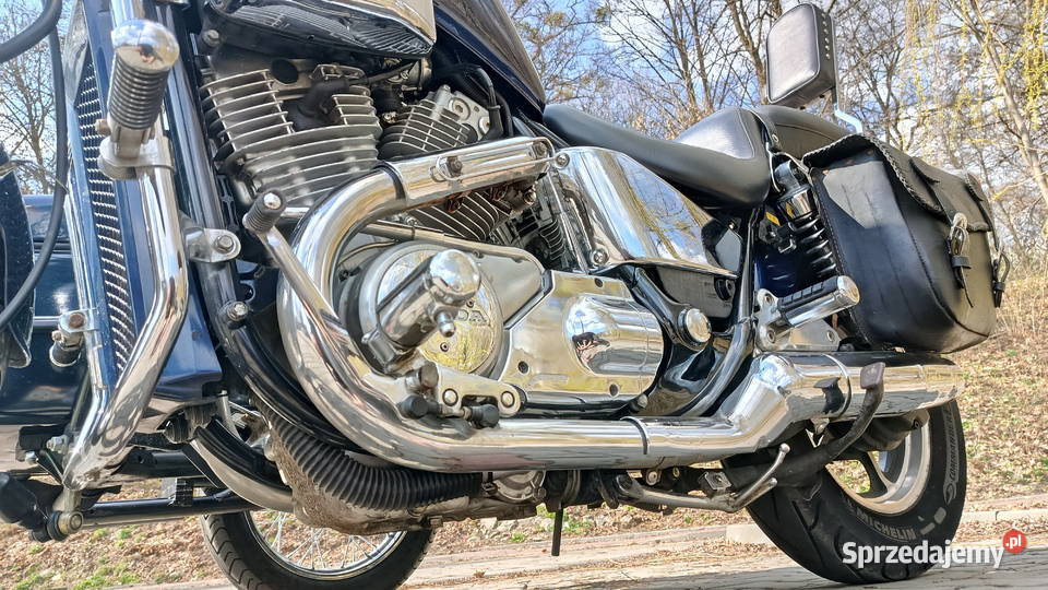Honda VT700 z wózkiem bocznym filmik 37000km Piekary Śląskie sprzedam