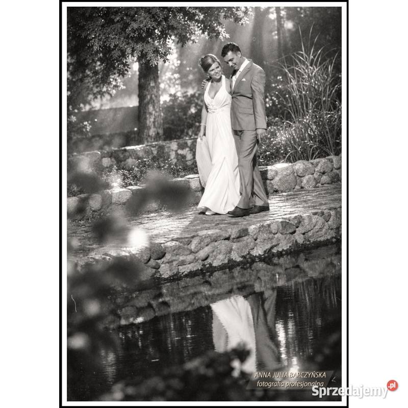 Artystyczna Fotografia Ślubna BW Czarnobiałe Warszawa