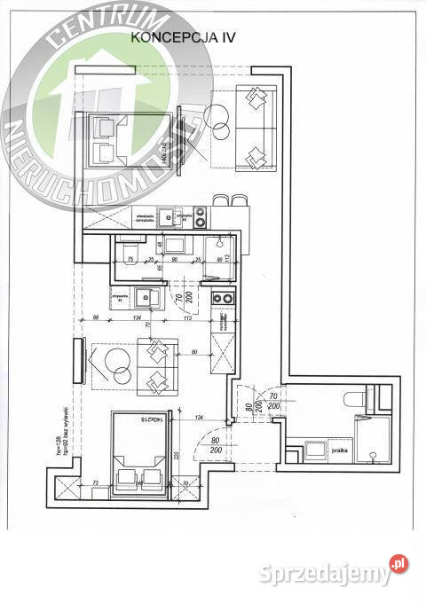 sprzedaży mieszkania 5342m2 2pokojowe Nowy Sącz