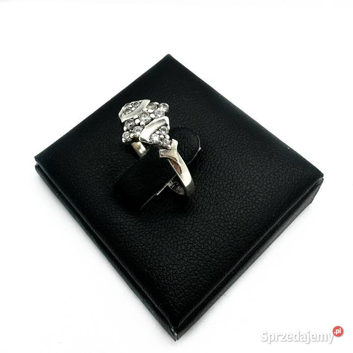 Srebrny pierścionek próby 925 219g Rozmiar 16