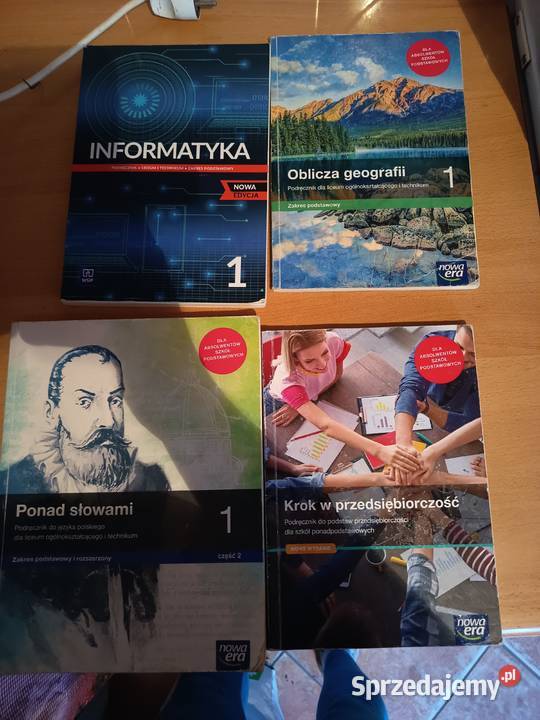 Sprzedam podręczniki liceum i technikum Mosina