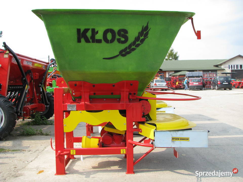 Rozsiewacz nawozowowapienny KŁOS 400 2tarczowy w łódzkie Opoczno sprzedam