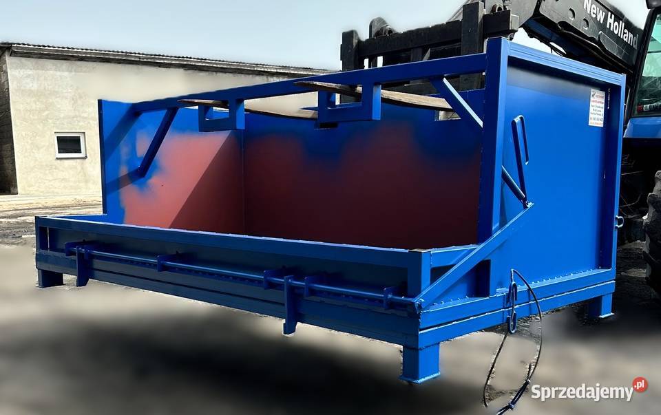 Kontener z otwieranym dnem 15 m3 kontener na Niedrzew Pierwszy sprzedam