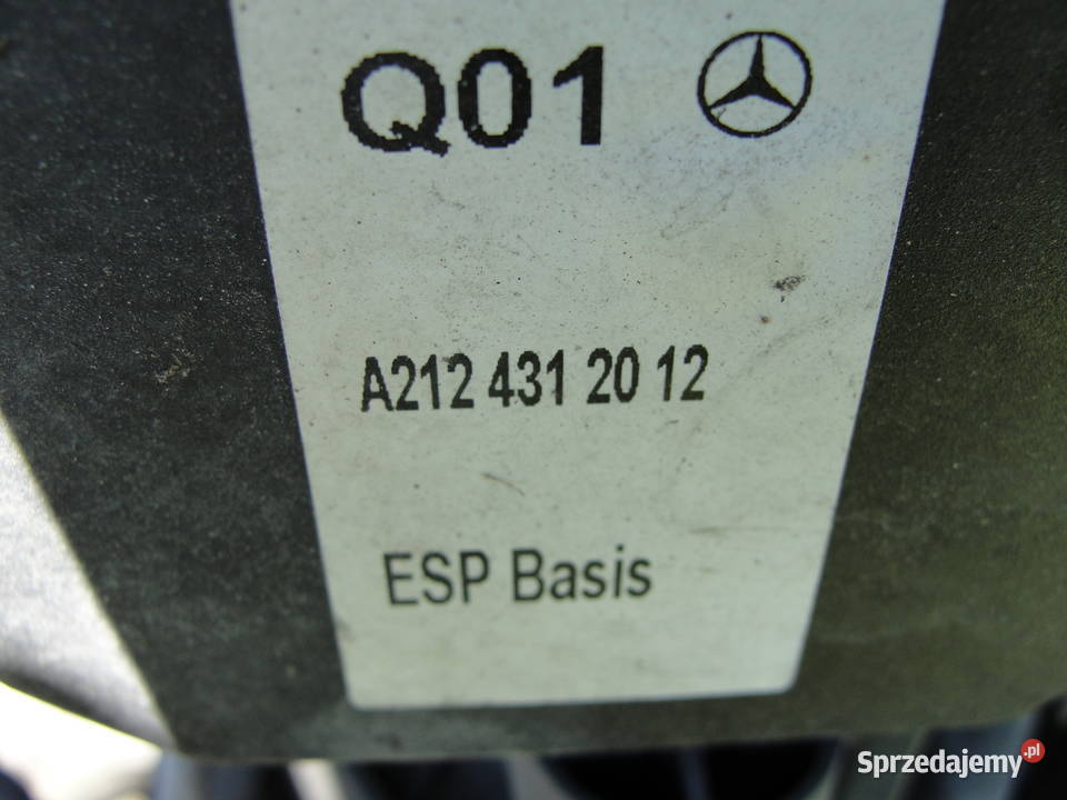 POMPA HAMULCOWA ABS MERCEDES W212 W207 W218 W204 Układ ABS i ESP Dąbrowa sprzedam