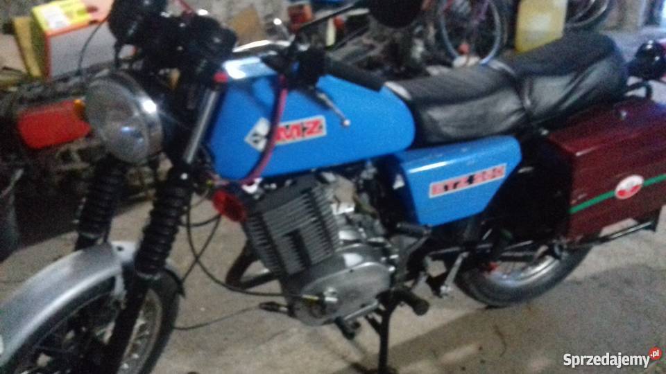 mz 250 etz oryginalny lakier wersja policyjna 21KM Baranów