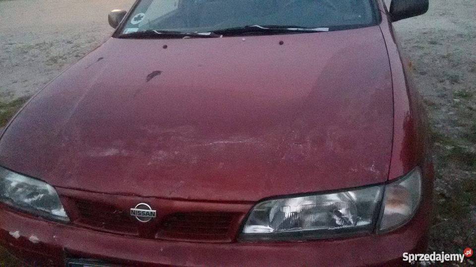 Nissan Almera 1996 Czerwony Metalic Dwa komplety Poznań