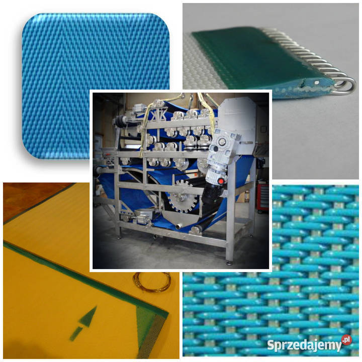 Taśma filtracyjna do odwadniania osadów Góra Kalwaria