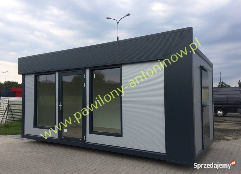 NOWY PAWILON HANDLOWY KONTENER USŁUGOWY BIUROWY Piaseczno