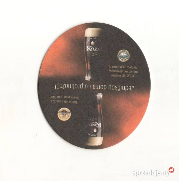 Kozel podstawka do piwa 4 śląskie Gliwice sprzedam