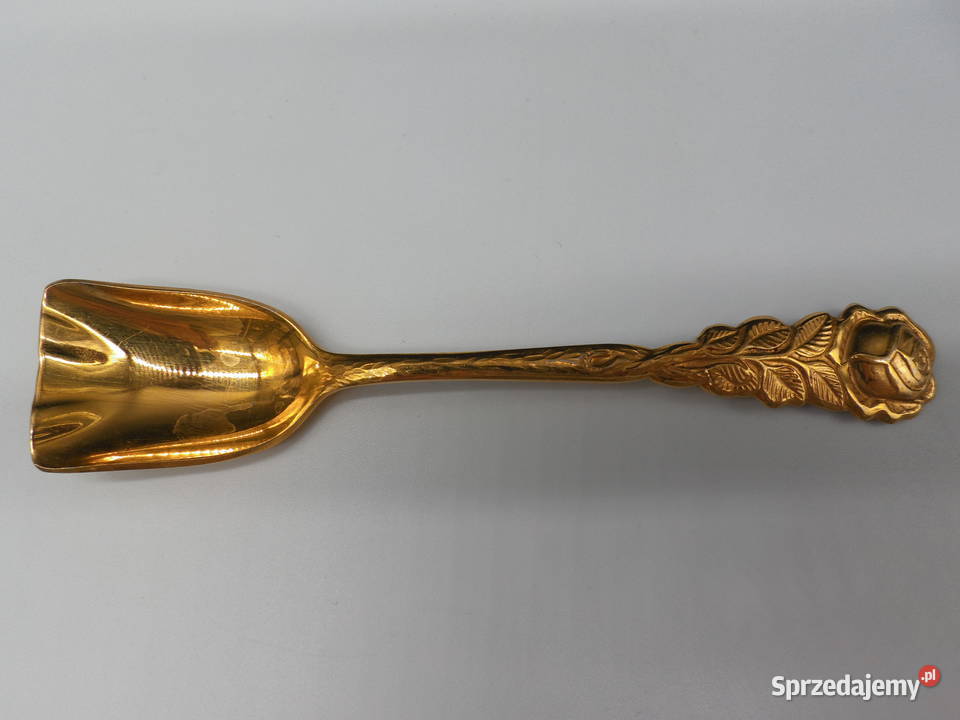 Łyżeczka do cukru z różą BMF