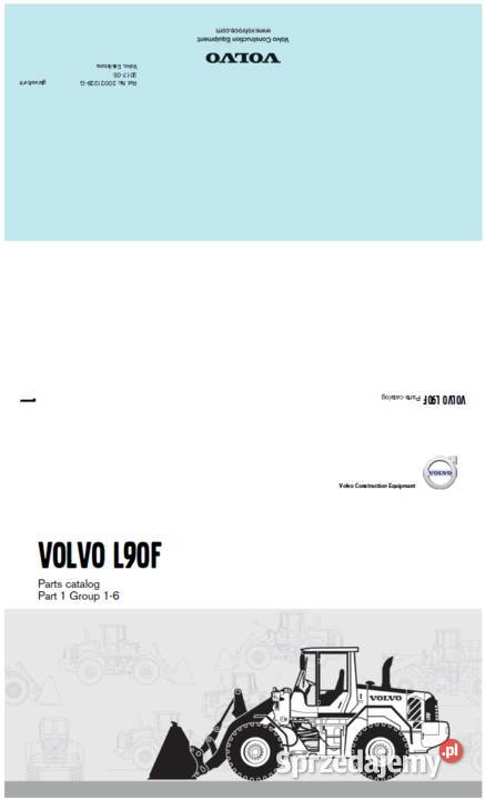 VOLVO L90F katalog części Antykwariat