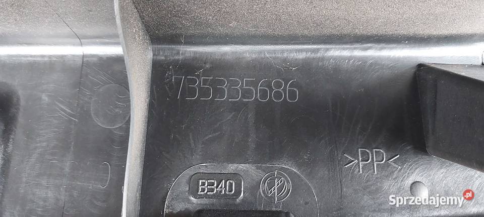 Osłona pasa tylnego bagażnika Fiat Grande Punto Szczecin