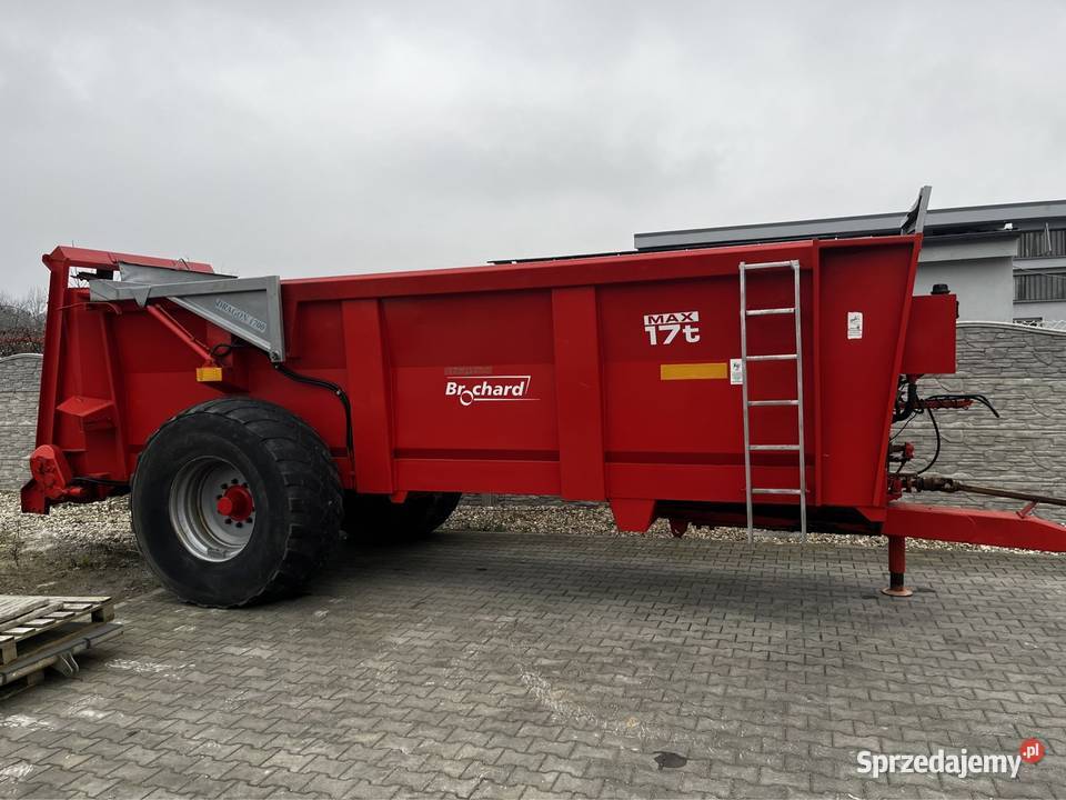 Rozrzutnik Obornika BROCHARD DRAGON 17t 2006r Brzeg