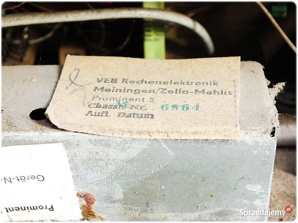 Stare Radio SENDER Prominent 203 Zabytek z lat Żary