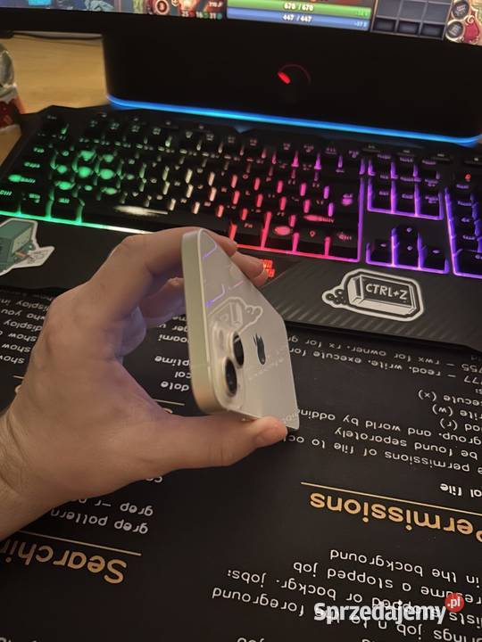 iPhone 14 128 GB biały stan 9510 etui mazowieckie Warszawa sprzedam