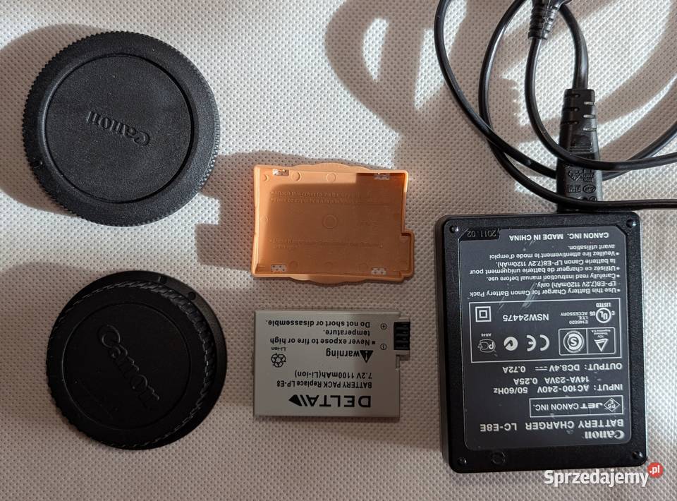 Canon EOS 550D z obiektywem 1855mm IS ładowarka Warszawa