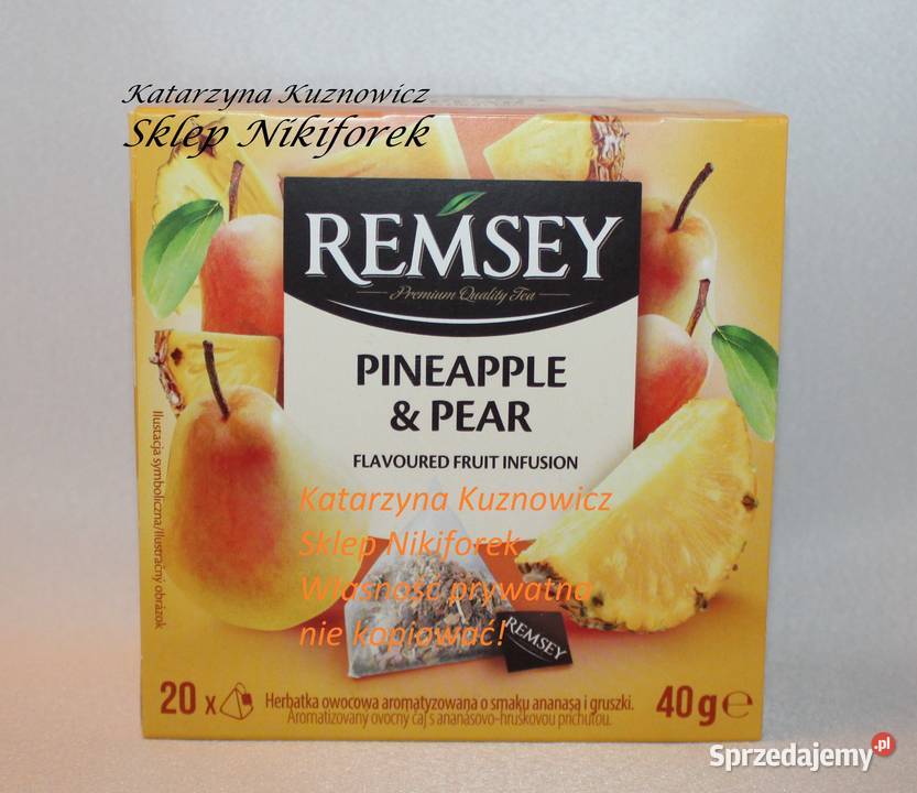 Herbata owocowa Remsey owoce leśne ananas Stare Miasto