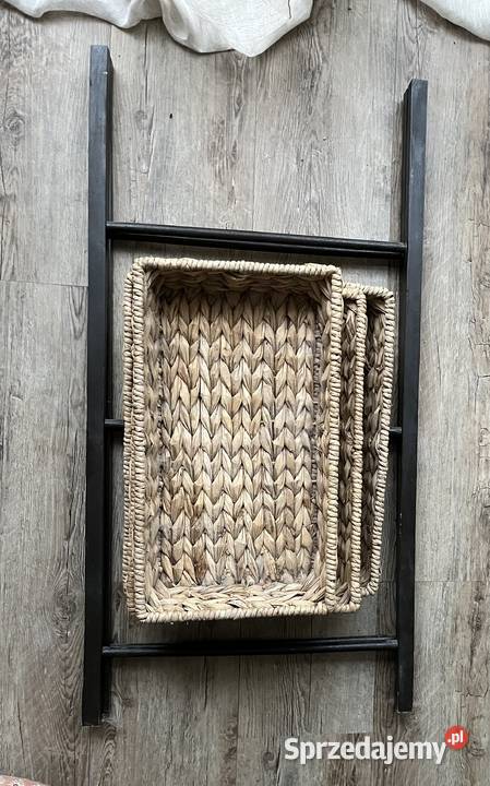 Półka Drewno Trawa Morska Stojak Warszawa sprzedam