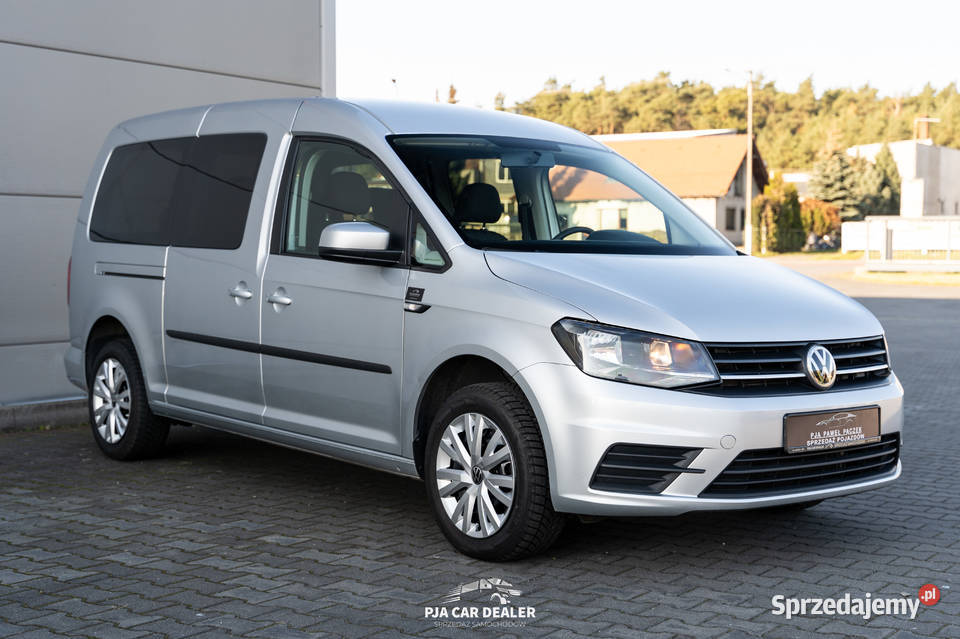 Volkswagen Caddy Long Maxi 7miejsc Salon światła do jazdy dziennej Bralin