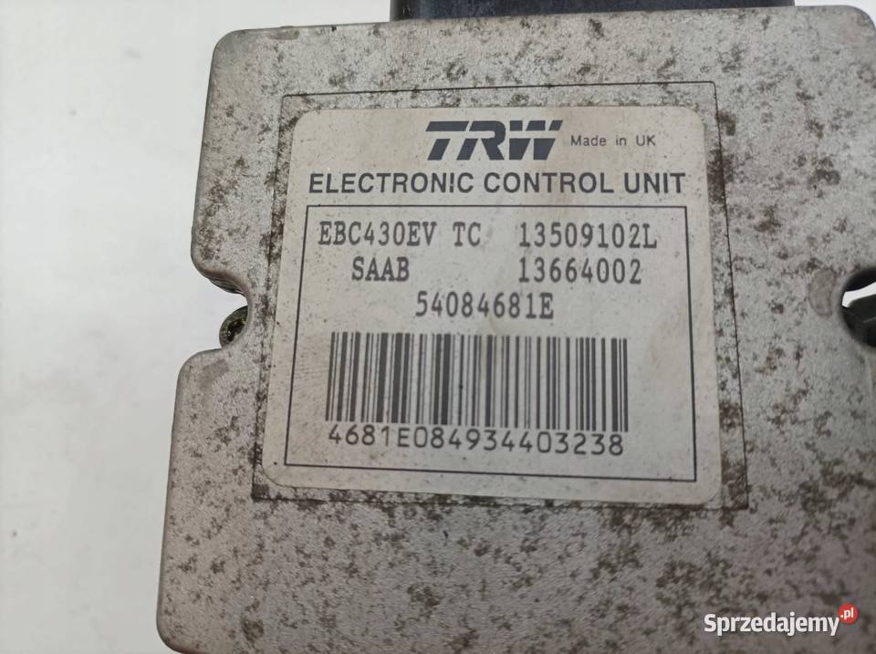 POMPA ABS 12789522 13664002 Saab 93 II 20022014 sprzedam